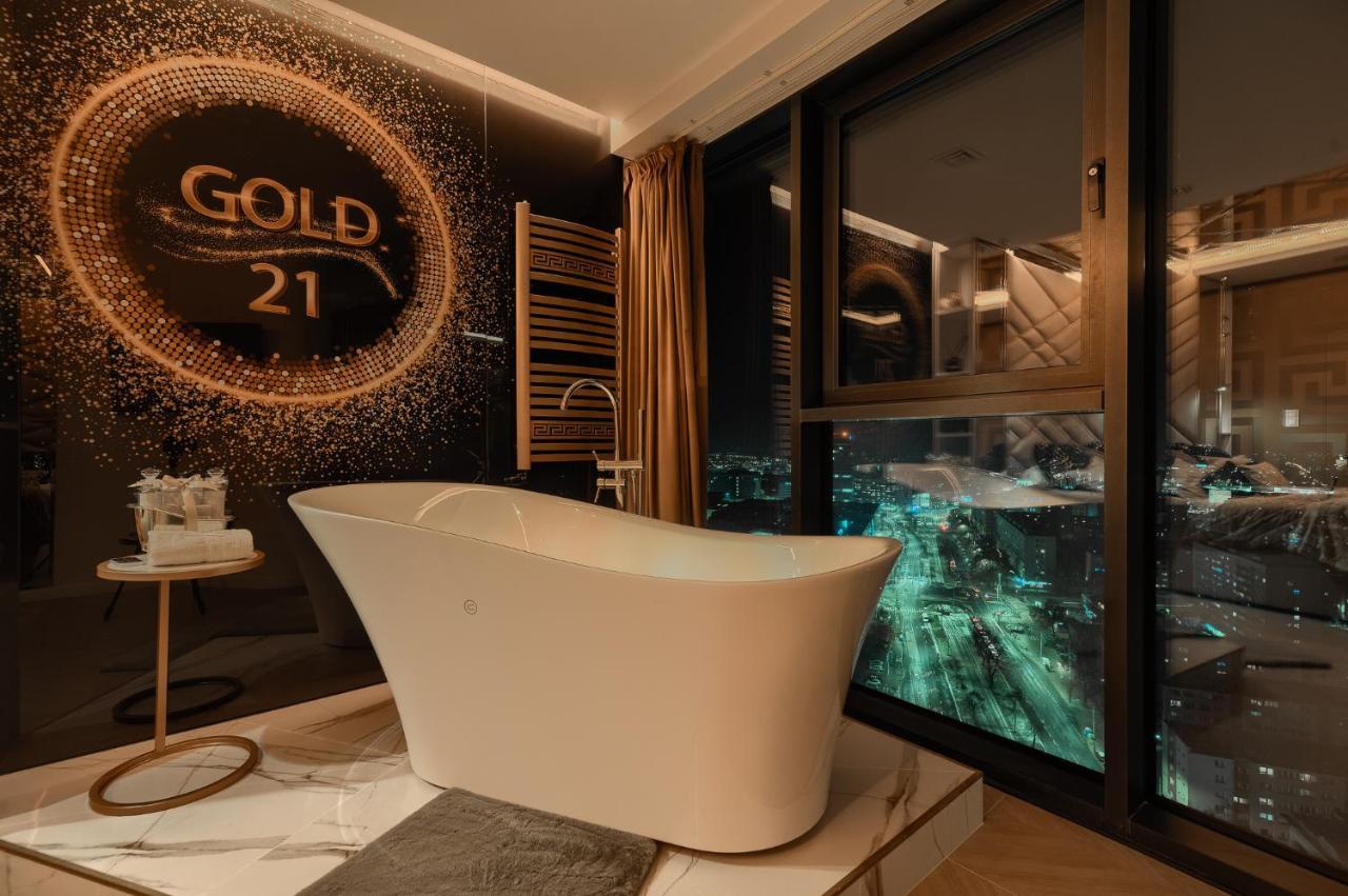 Hanza Tower Gold Щецин Екстер'єр фото