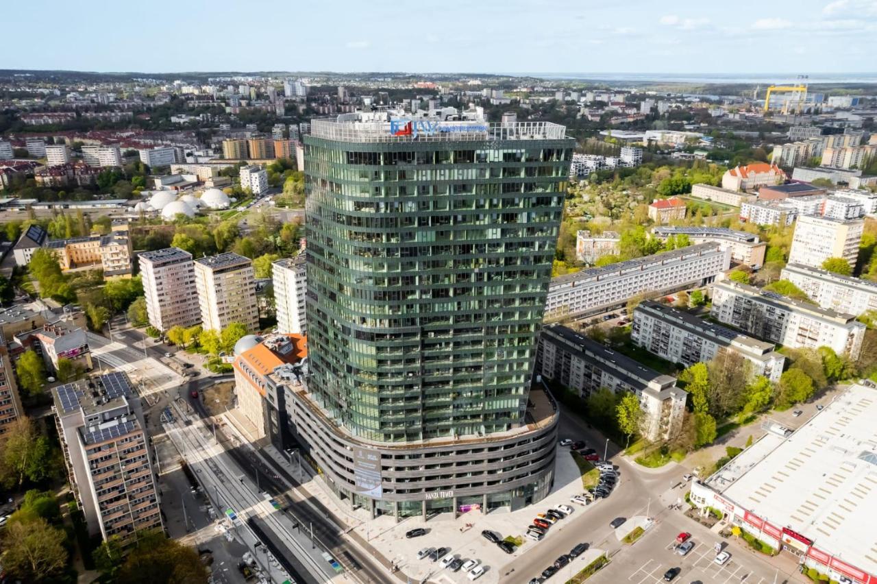 Hanza Tower Gold Щецин Екстер'єр фото